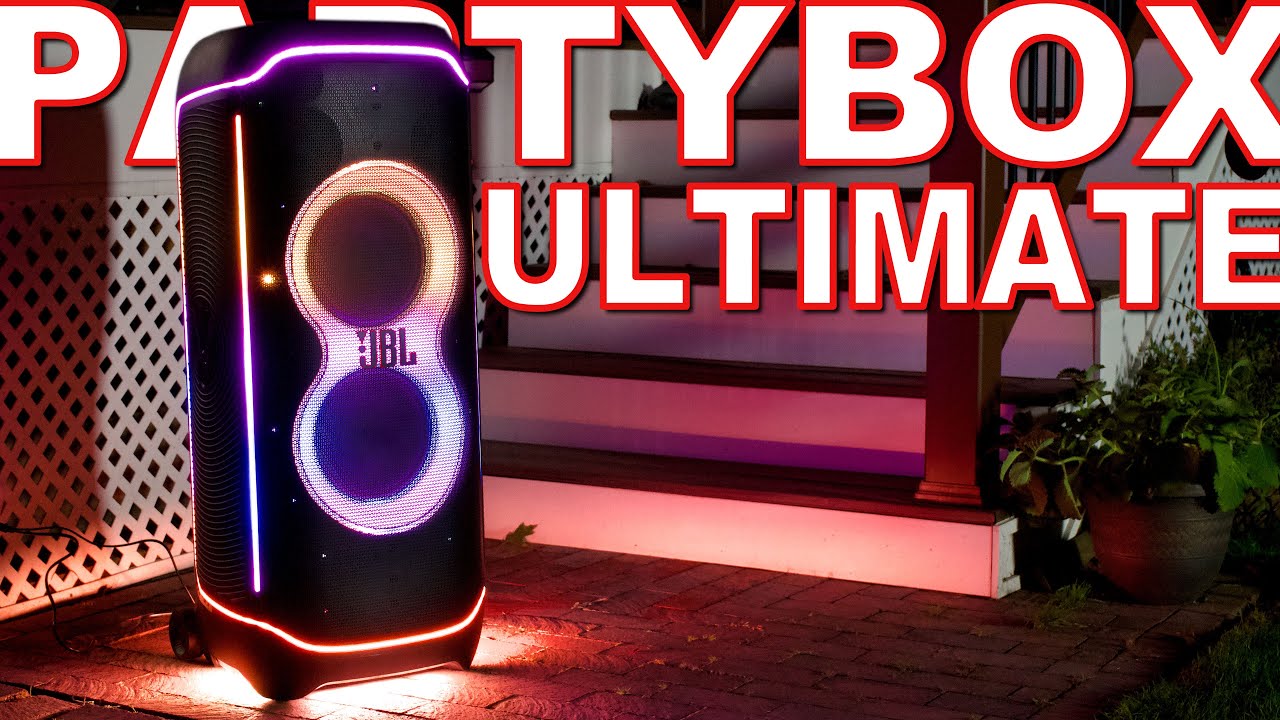 JBL Partybox Ultimate - Completely Unnecessary But I Can’t Wait To See More