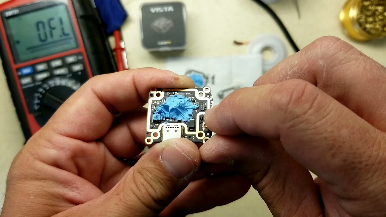 "Fixing" a Caddx Vista. No OSD, Voltage N/A