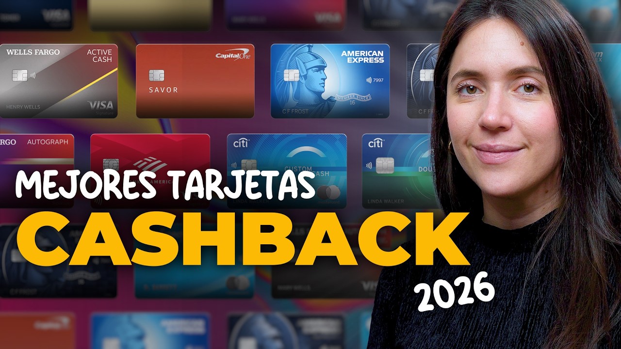 Las mejores tarjetas CASHBACK en 2026 🇺🇸