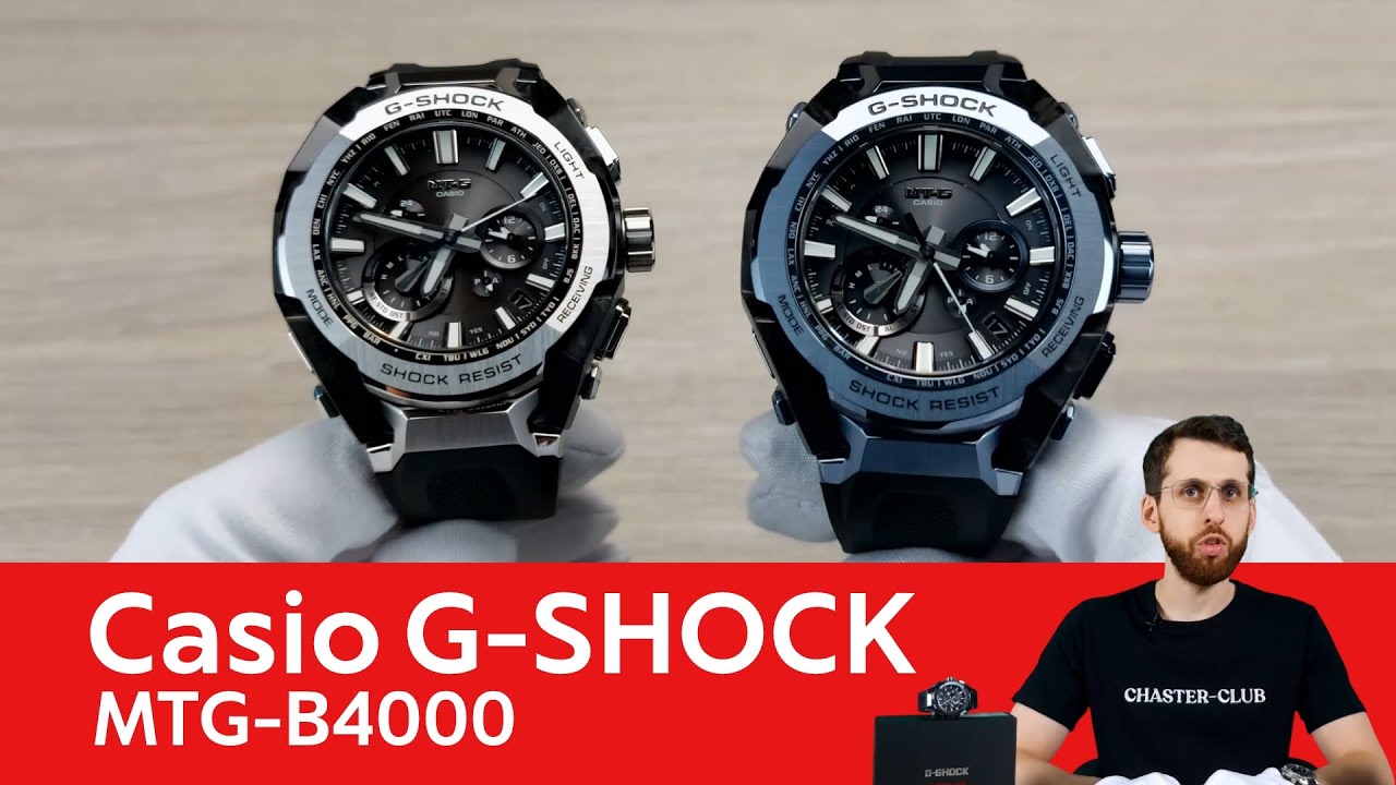 G-SHOCK и Искусственный Интеллект / Casio G-SHOCK MTG-B4000