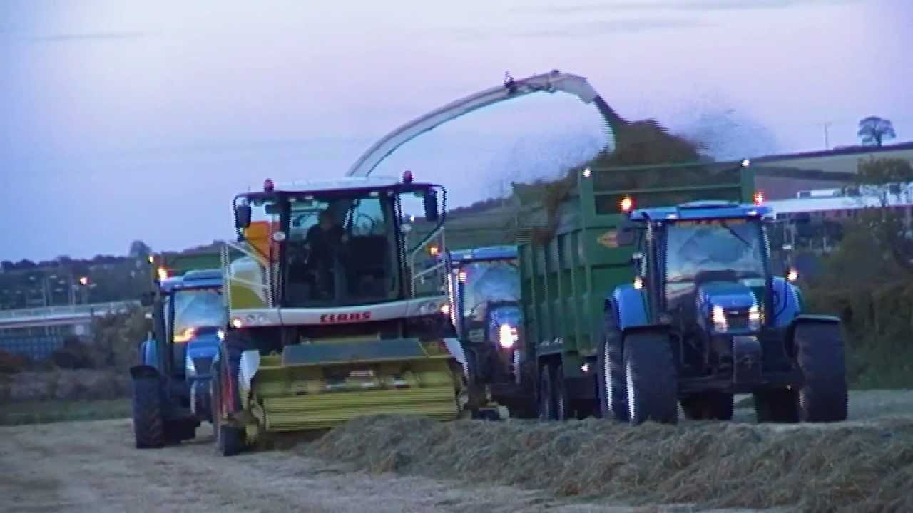 Tony O' Mahony At Silage 2013 Co.Cork
