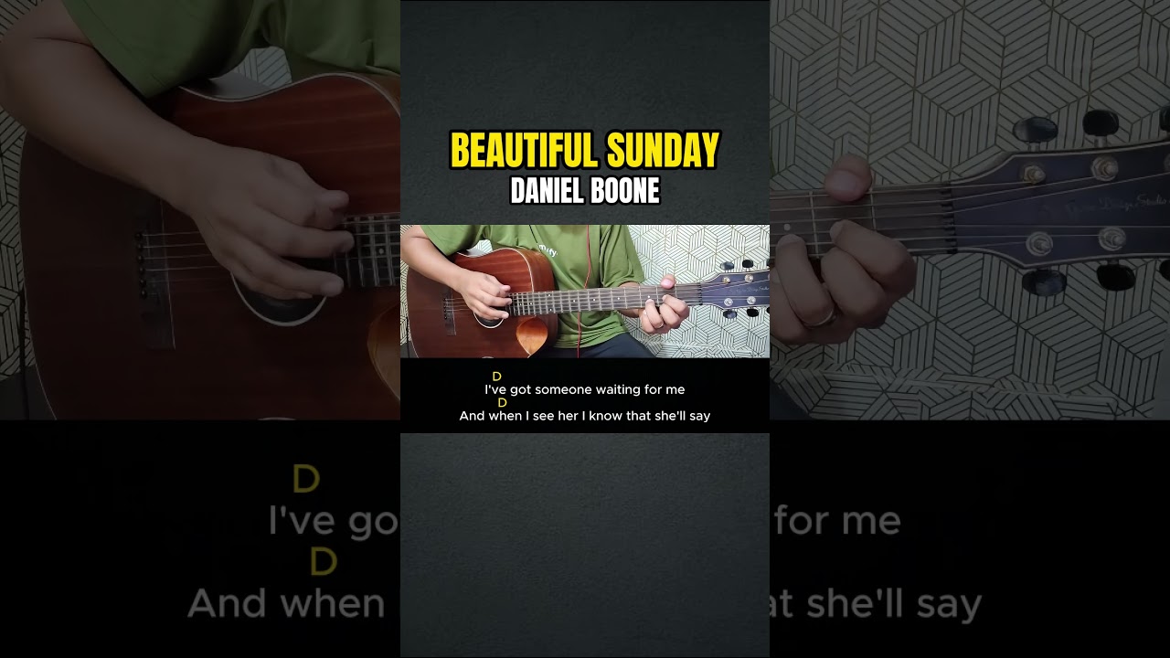 Beautiful Sunday - Daniel Boone | Easy Guitar Tutorial