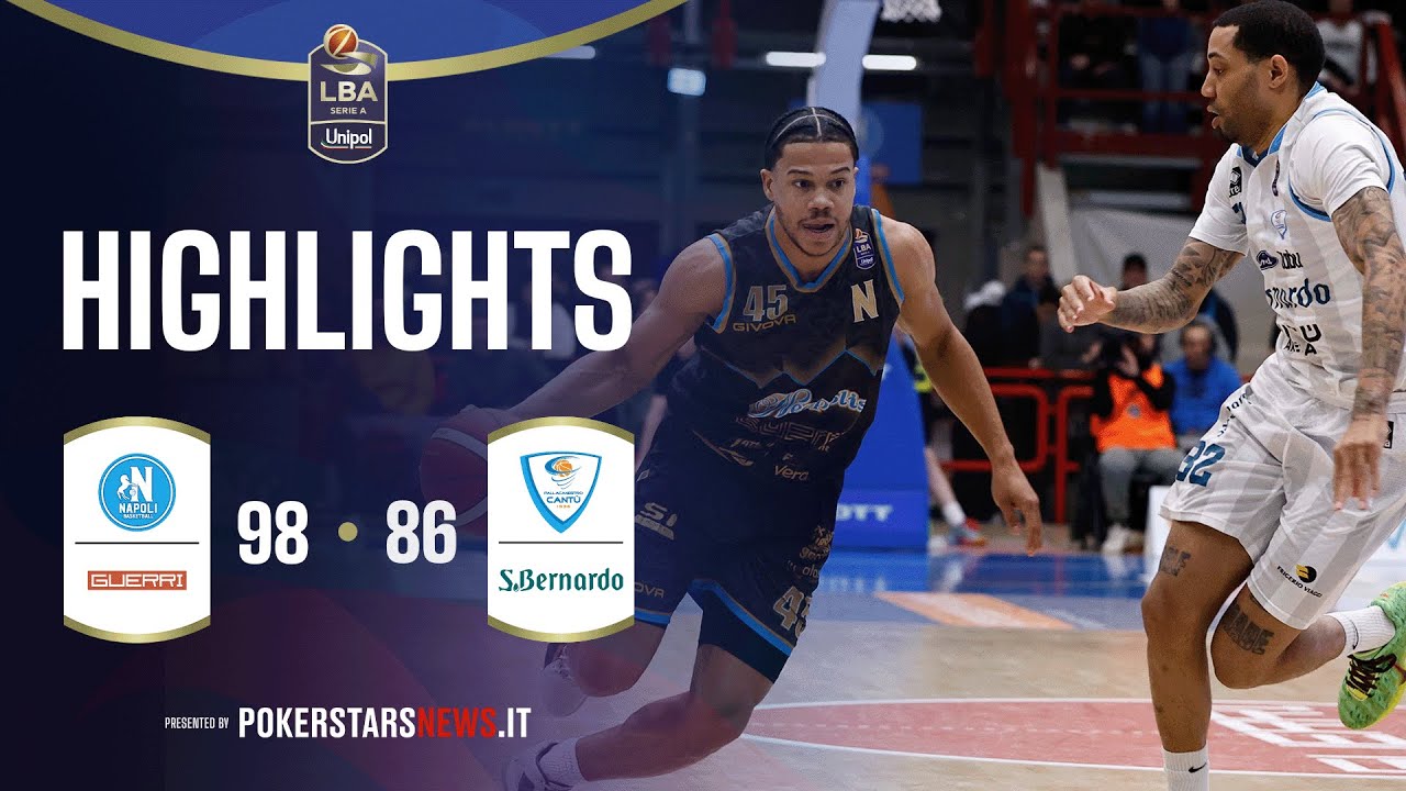Guerri Napoli - Acqua S. Bernardo Cantù | PokerstarsNews Highlights Serie A Unipol 2025/2026