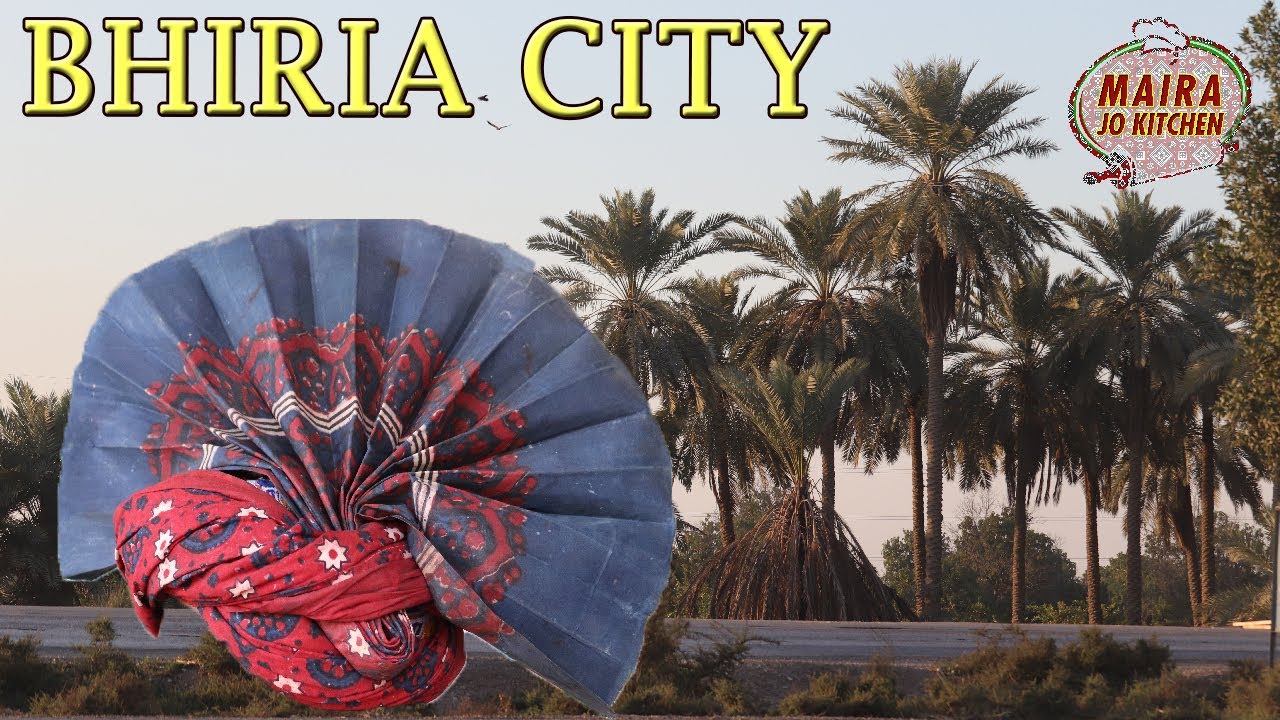 BHIRIA CITY STREET VIEW 2021 - Bhiria City Sindh Pakistan Tour - Pakistan Travel Vlog 2021 - 4K HD.