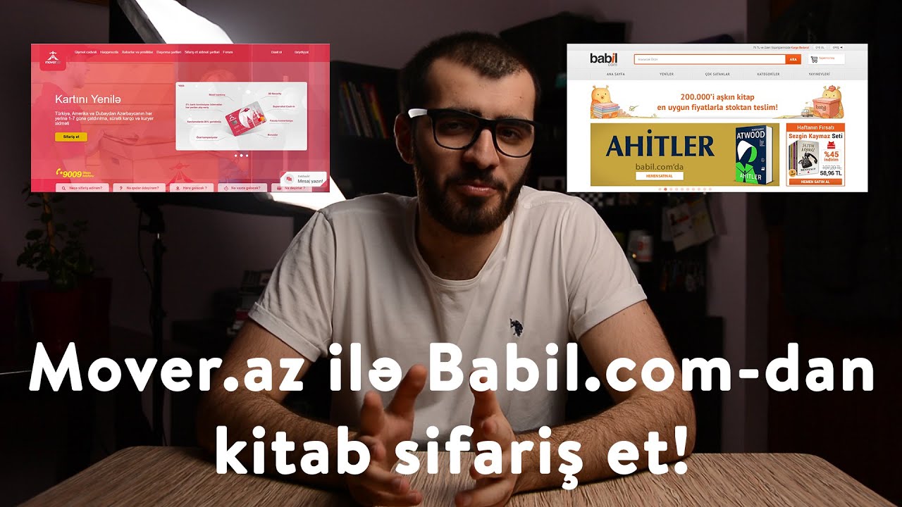 mover.az ilə babil.com-dan necə kitab sifariş etmək olar