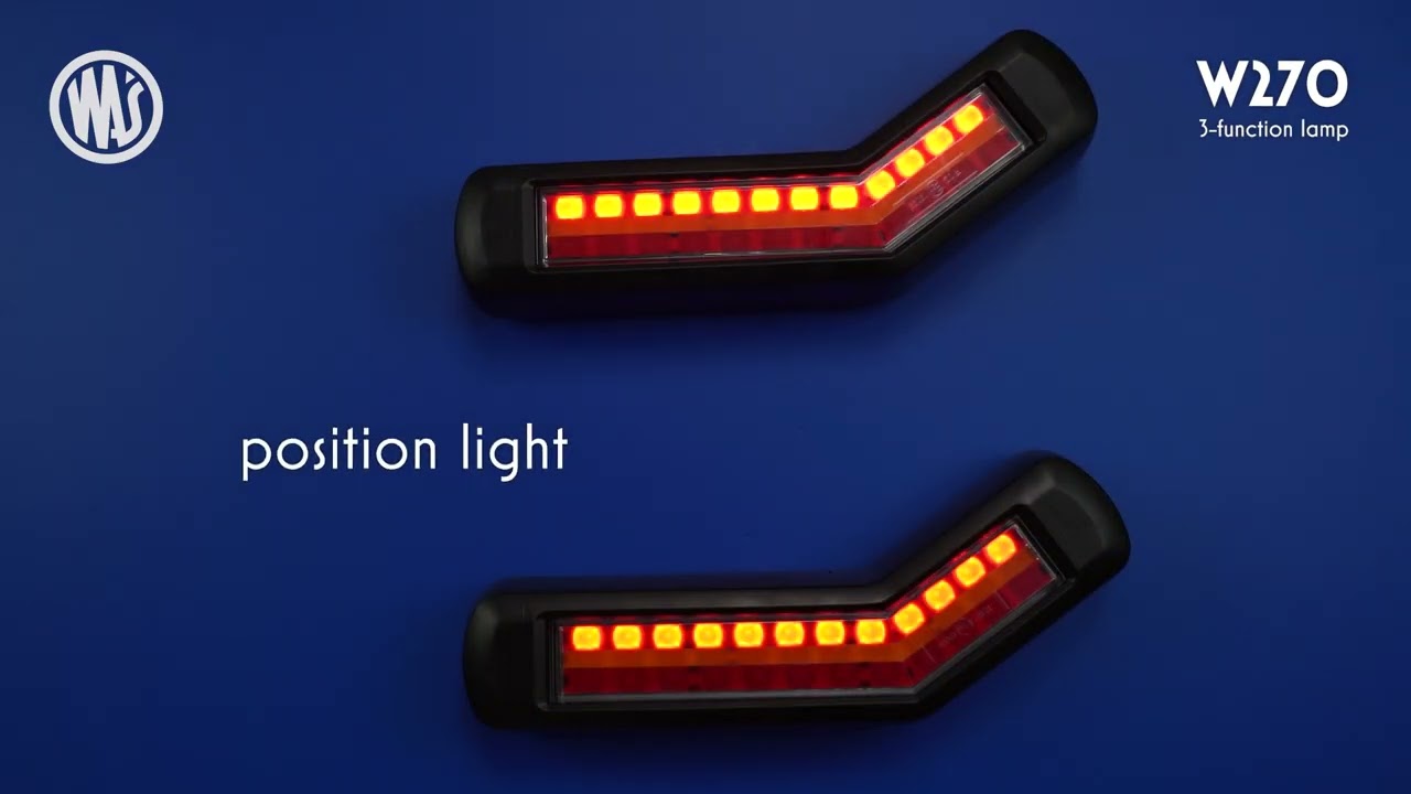WAŚ - W270 & W271 & W272 multifunctional front and rear lamps
