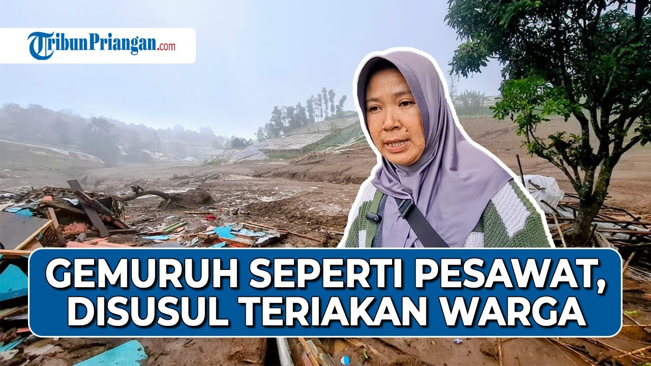 KRONOLOGI LONGSOR CISARUA, Saksi Sebut Teriakan Histeris Warga Memecah Kegelapan Malam