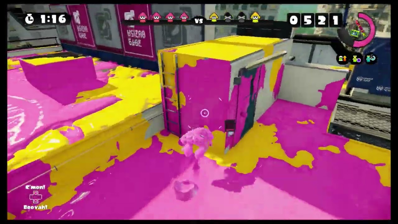 30 Minutes of Turf War In Splatoon 1