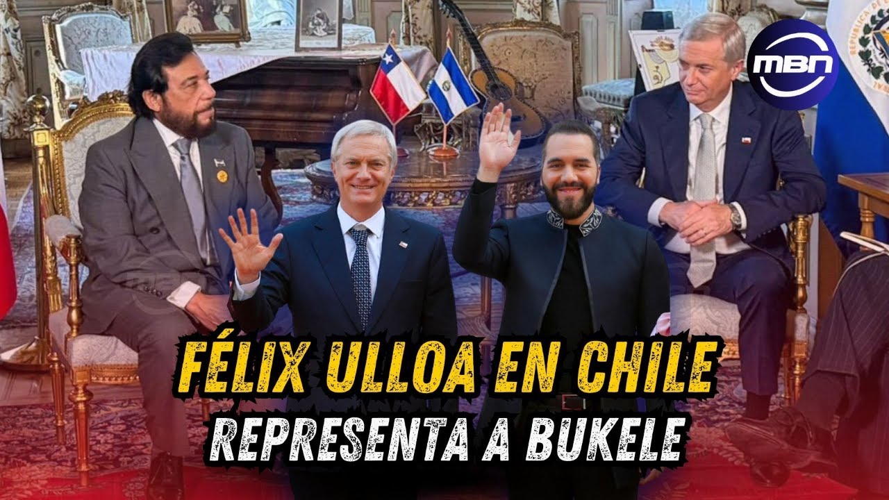 Félix Ulloa Representa a Nayib Bukele en Histórico Cambio de Mando en Chile