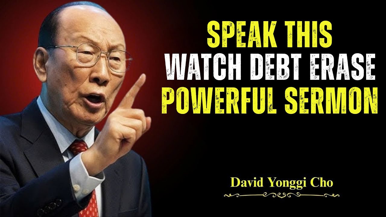 How to Speak to Your Debt and Watch It Disappear - Dr. David Yonggi Cho's Revelation