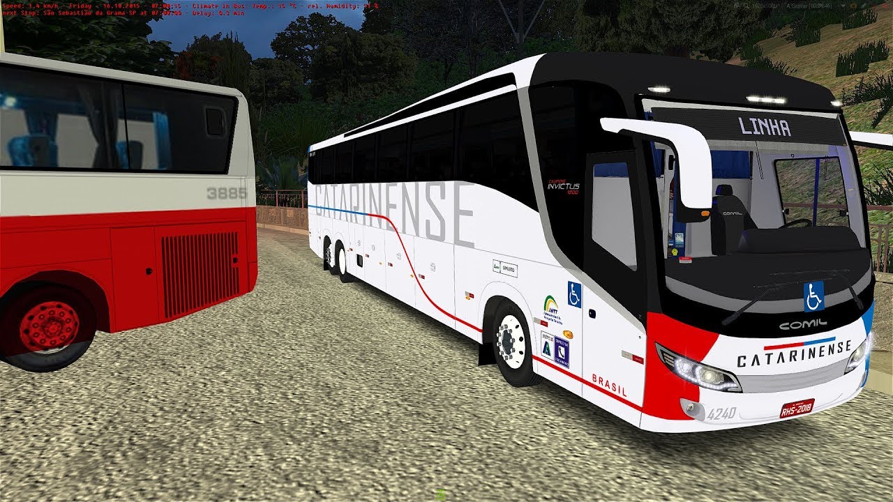 [OMSI 2]  Comil Invictus Volvo B420R W.I.P - SP BRASIL + G27 #OMSI2 #OMSI