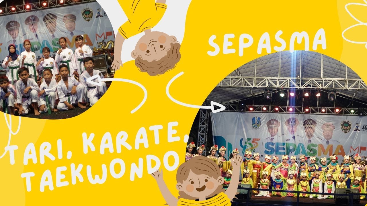 EKSTRA TARI KENES, KARATE DAN TAEKWONDO SDN MEJAYAN 01 DI MALAM PENUTUPAN SEPASMA TAHUN 2023