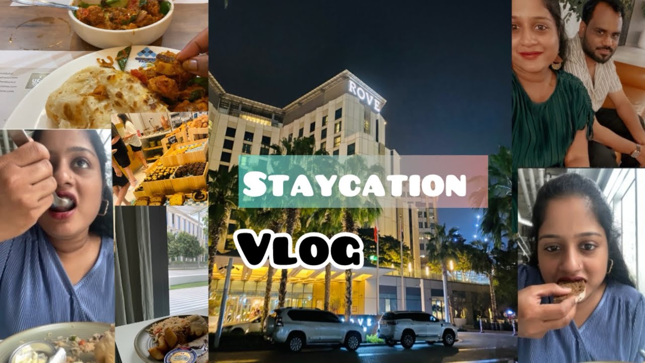 ഇന്നത്തെ stay Rove ഹോട്ടലിൽ ആക്കിയാല്ലോ😍| One Night Stay in 