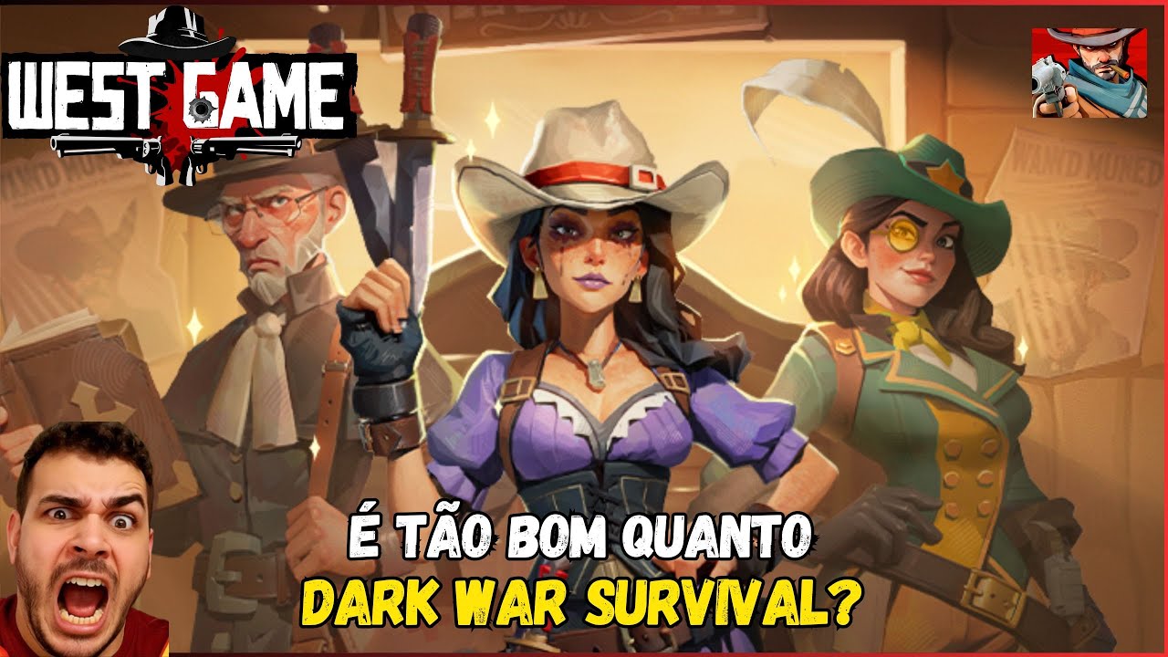 West Game II — É TÃO BOM Quanto Dark War Survival? Testei!