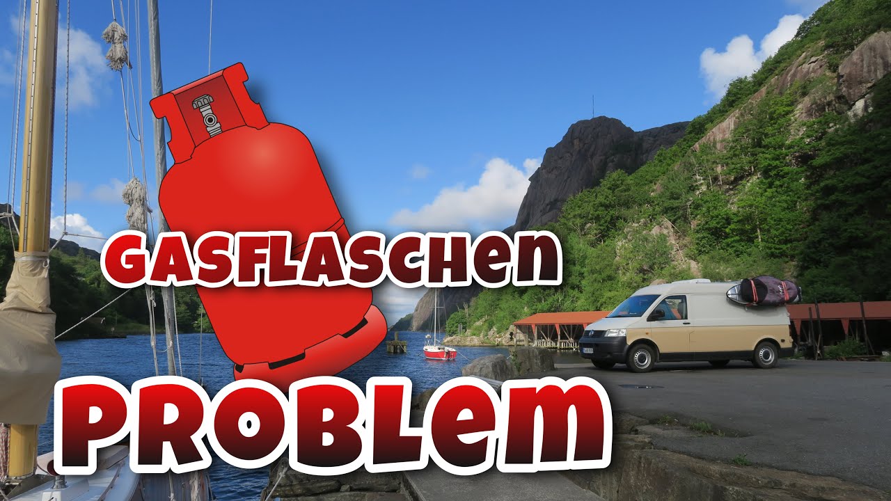 Gasflaschen Probleme mit dem Camper in Skandinavien // VANLIFE Norwegen Vlog #46