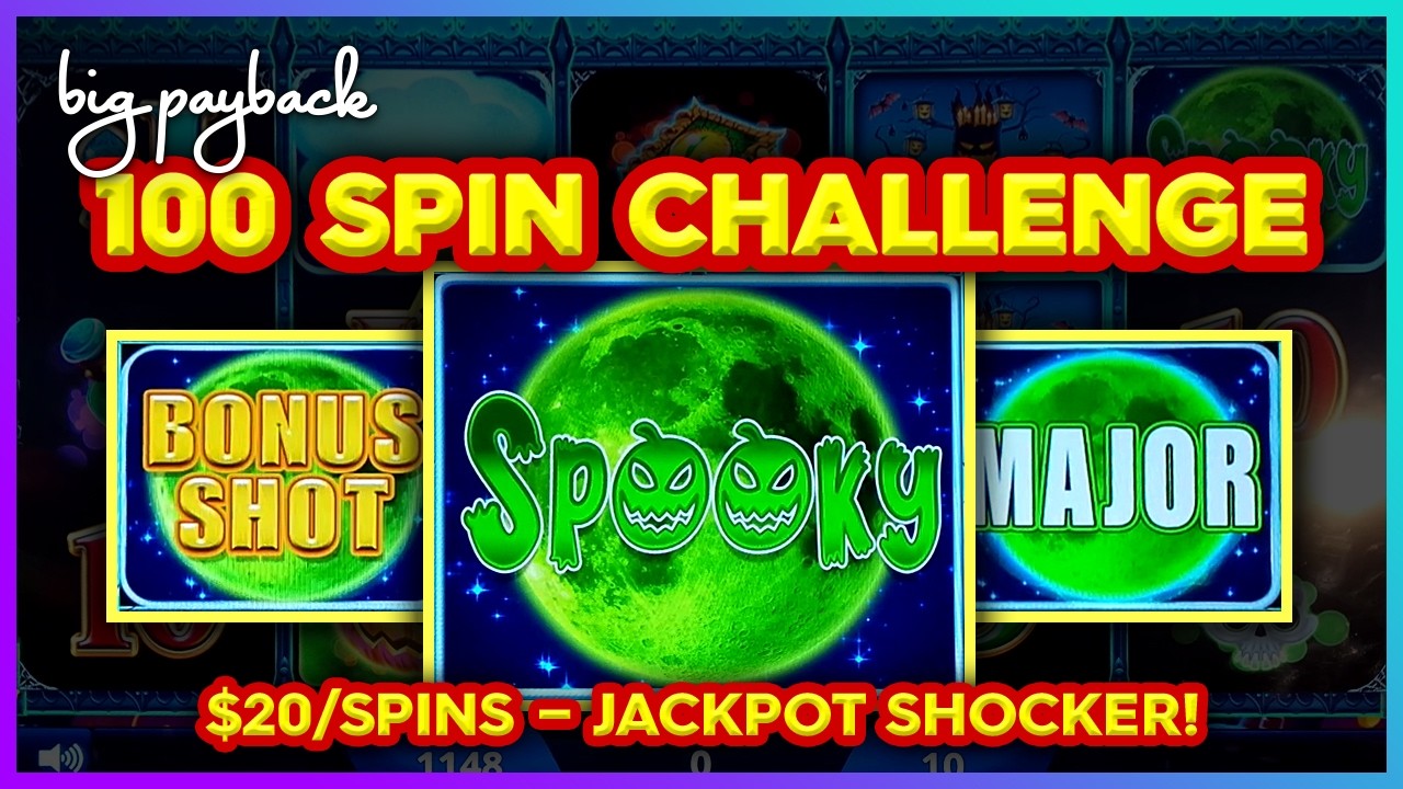 $20/Spins → SHOCKER JACKPOT! Outgrow Link Slot - 100 SPIN CHALLENGE! (Ep. 3)