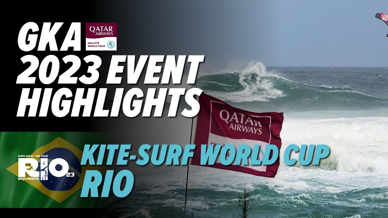 Kitesurfing in Rio de Janeiro | GKA Kite-Surf World Cup Rio 2023