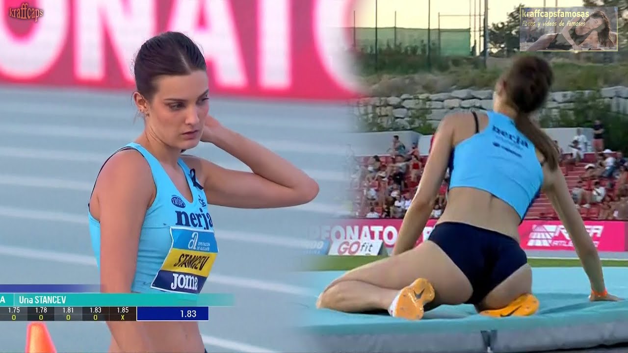 Una Stancev se proclamó campeona de España en salto de altura 2024 al aire libre en La Nucía.