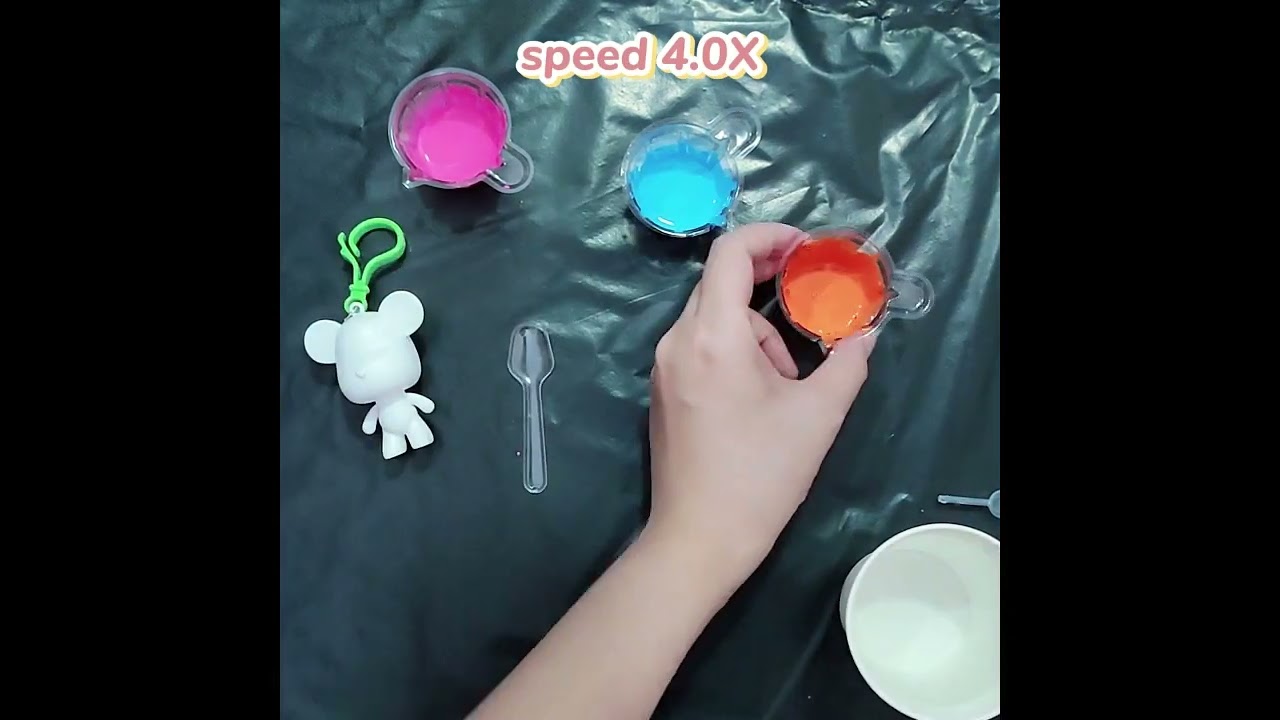 DIY Bearbrick Keychain