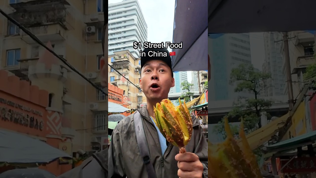 $1 Street Food in China