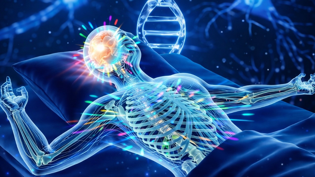 432Hz + 528Hz + 741Hz | Whole Body Regeneration: Deep Relaxation and Nervous System Reset