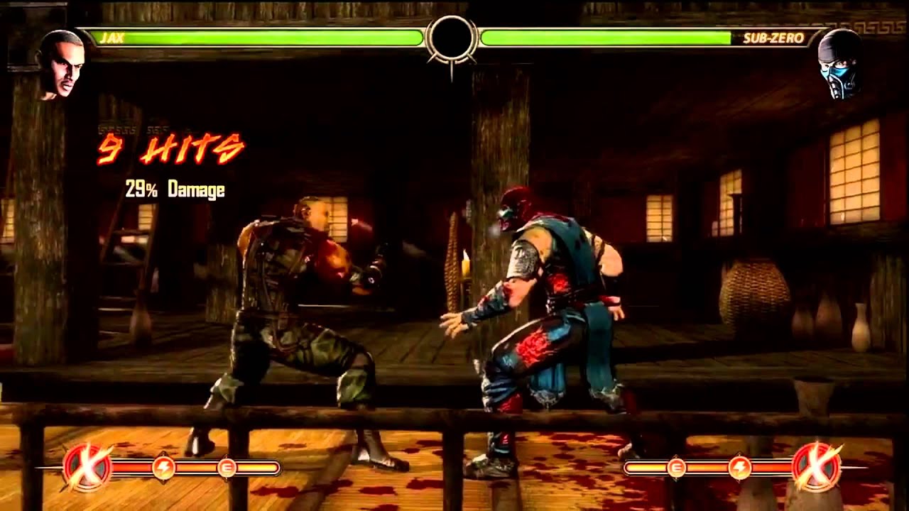 Mortal Kombat - Jax 66% Reset Combo