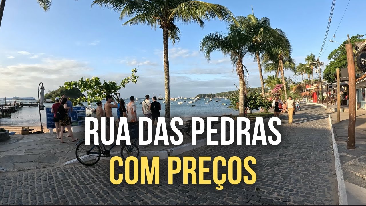 RUAS DAS PEDRAS EM BÚZIOS (DE DIA E DE NOITE) | RJ
