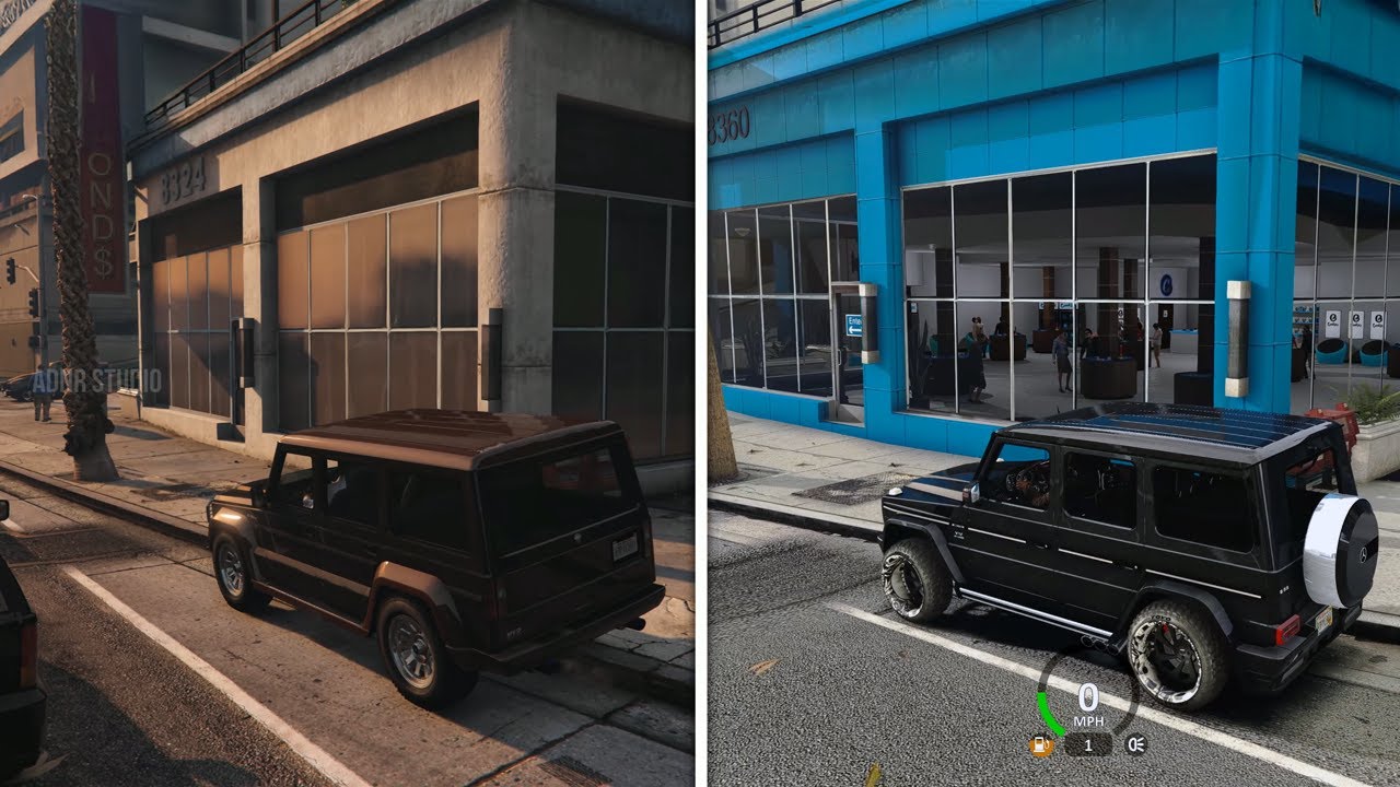 GTA 5 in 2025: Vanilla vs 5Real Mods &ndash; Feels Like a New Game!