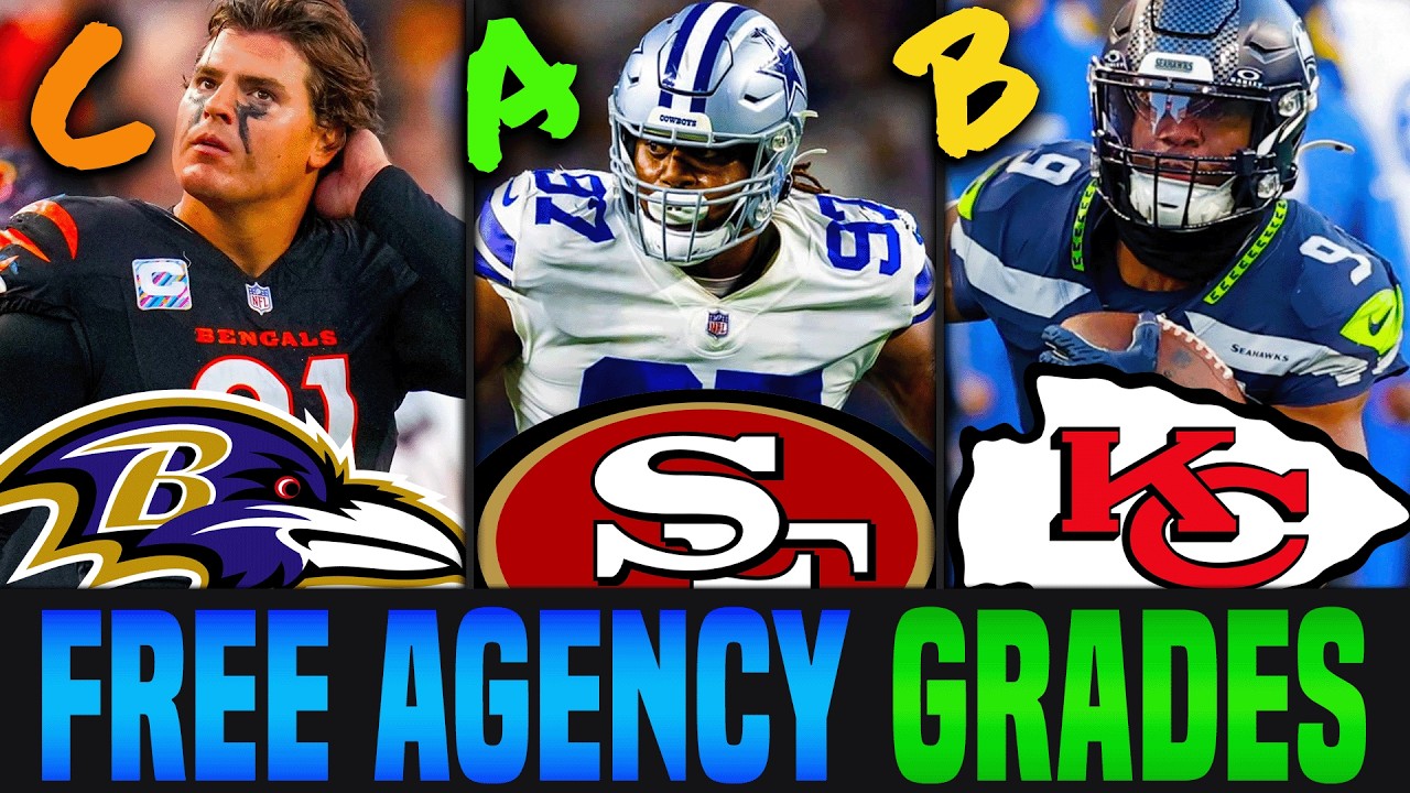 2026 NFL Free Agency WINNERS & LOSERS | NFL Free Agency Grades