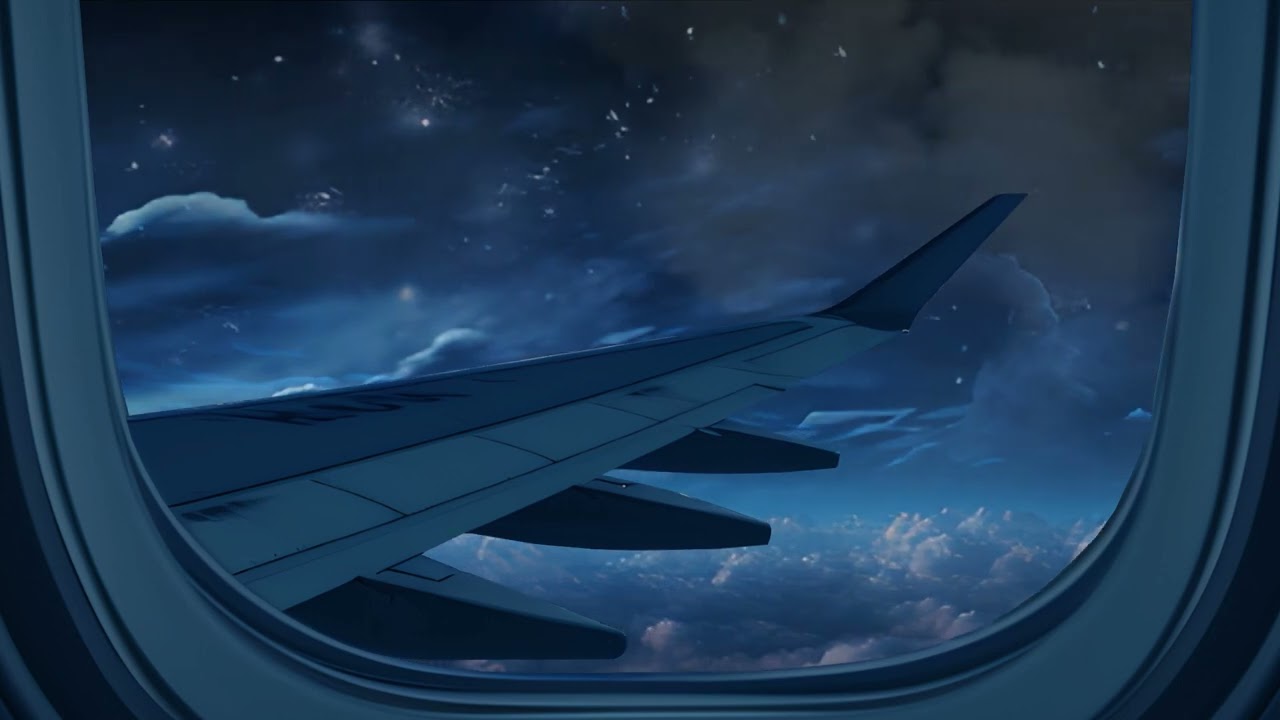 Airplane Sounds for Sleeping | 10 hours relaxing Jet Engine Noise | Sleep, Relax, Study
