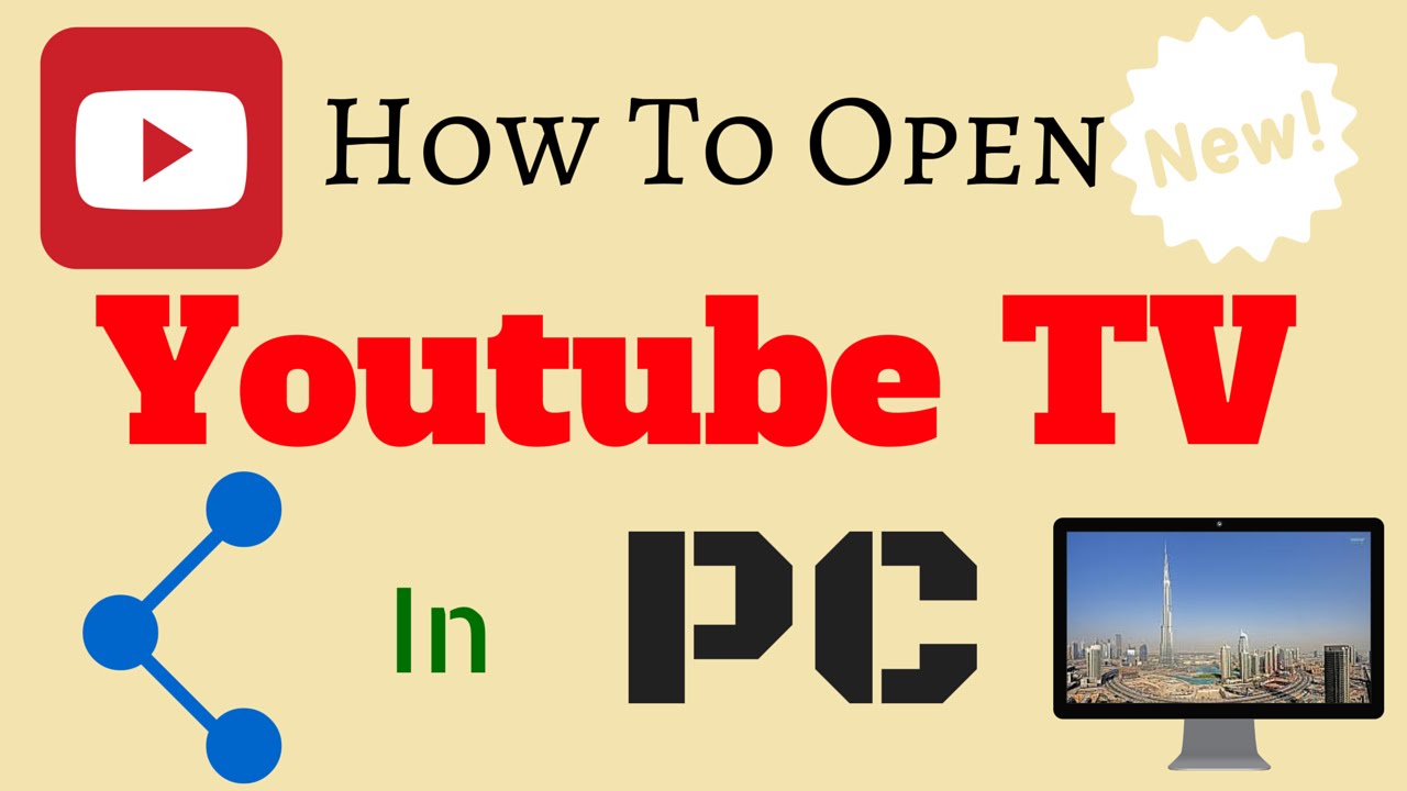 How To Open YoutubeTV In PC!!! without any software [100%works]