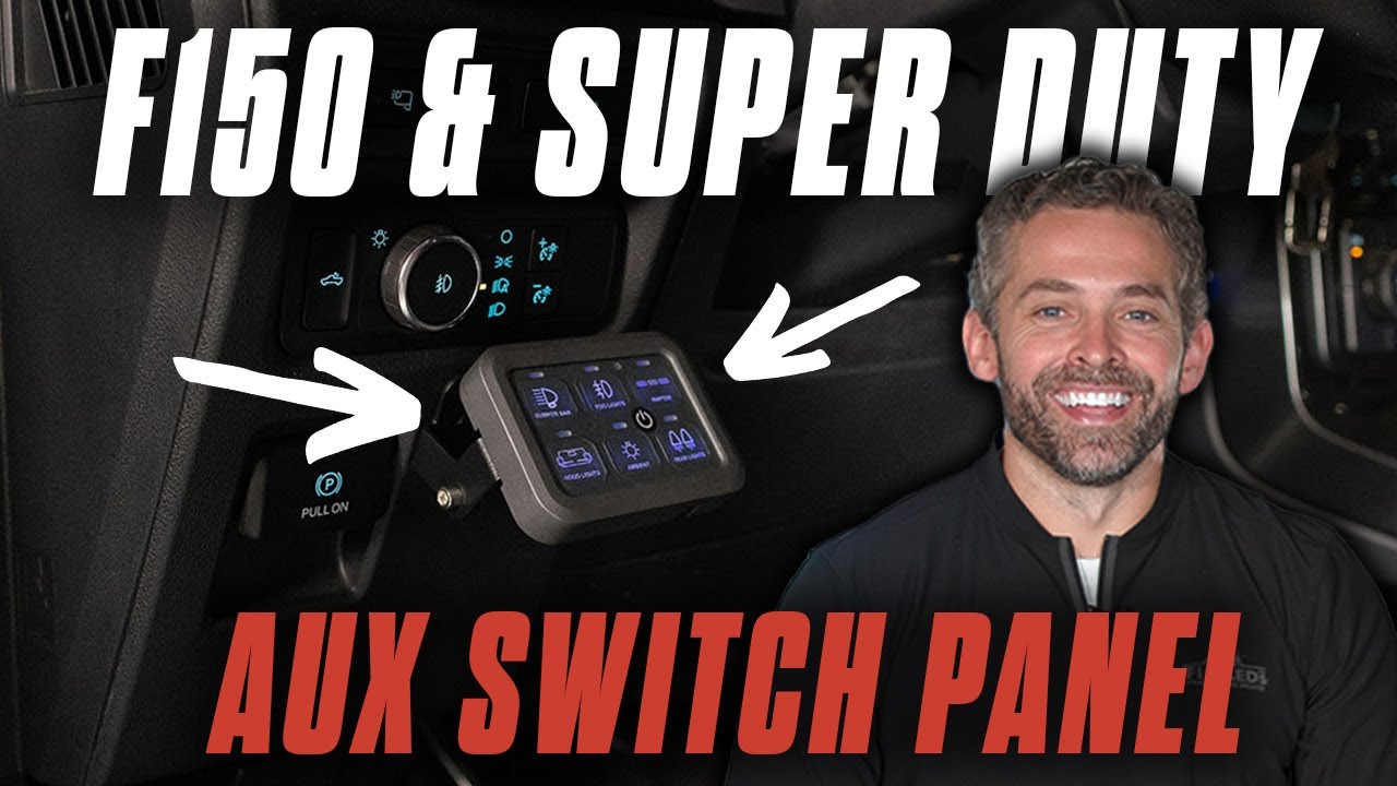 FORD F150 & SUPER DUTY LED AUX SWITCH PANEL! (From F150LEDs.com)