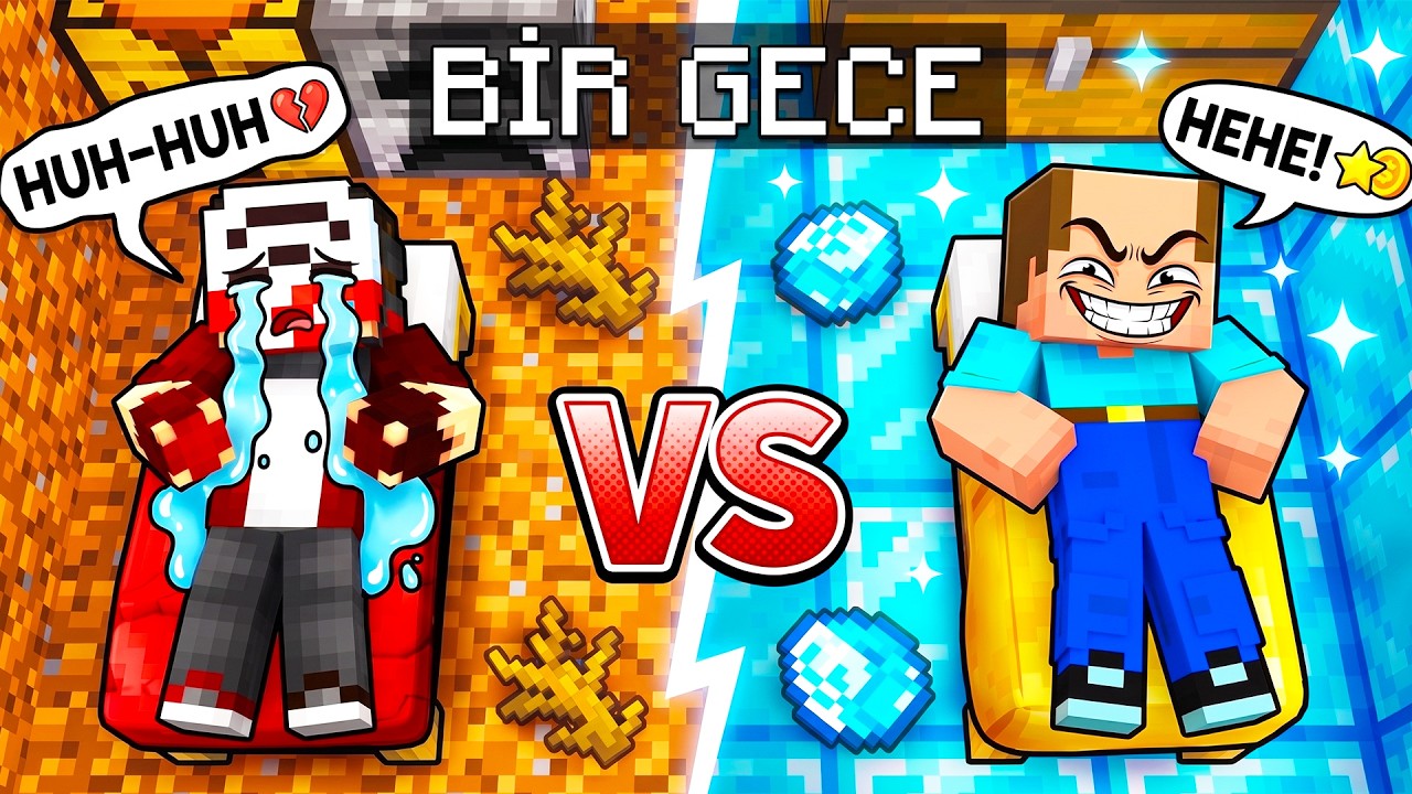 NASIL ZENGİN OLDUM ? - Zengin vs Fakir #32 - Minecraft