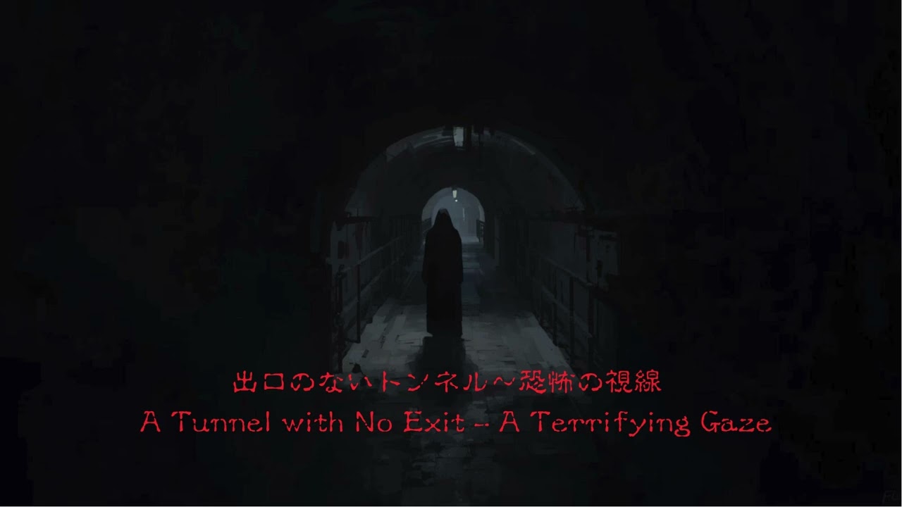 【フリーBGM】出口のないトンネル〜恐怖の視線 | A Tunnel with No Exit – A Terrifying Gaze【ホラー・トンネル・恐怖・視線】
