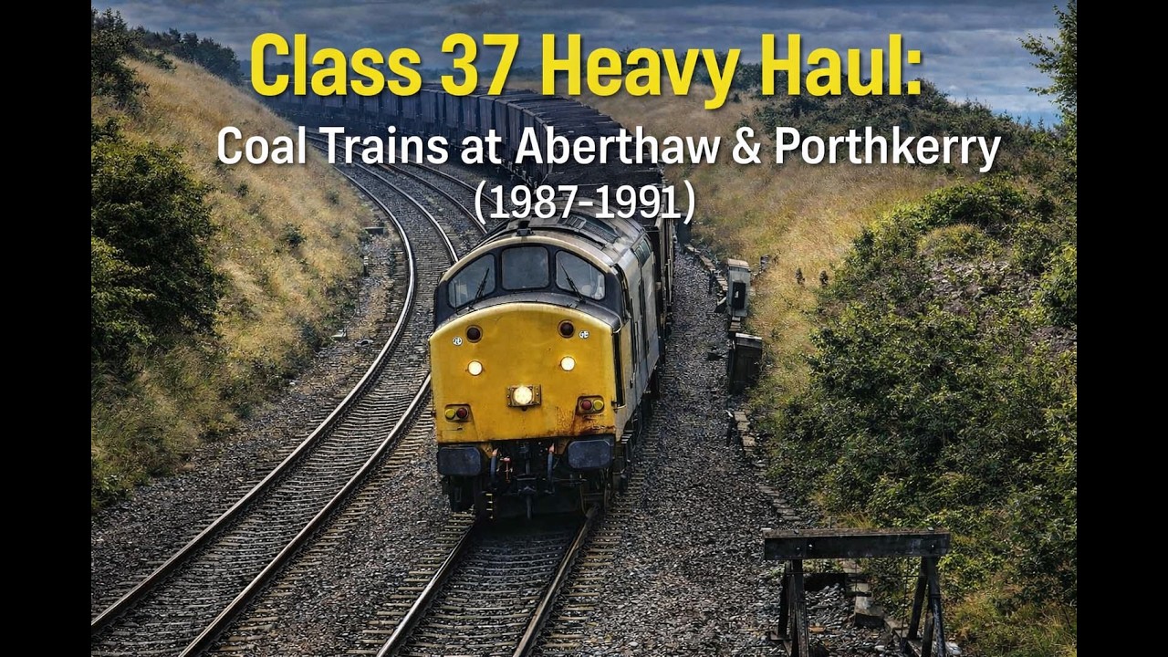 Class 37 Heavy Haul: Coal Trains at Aberthaw & Porthkerry (1987&ndash;1991)