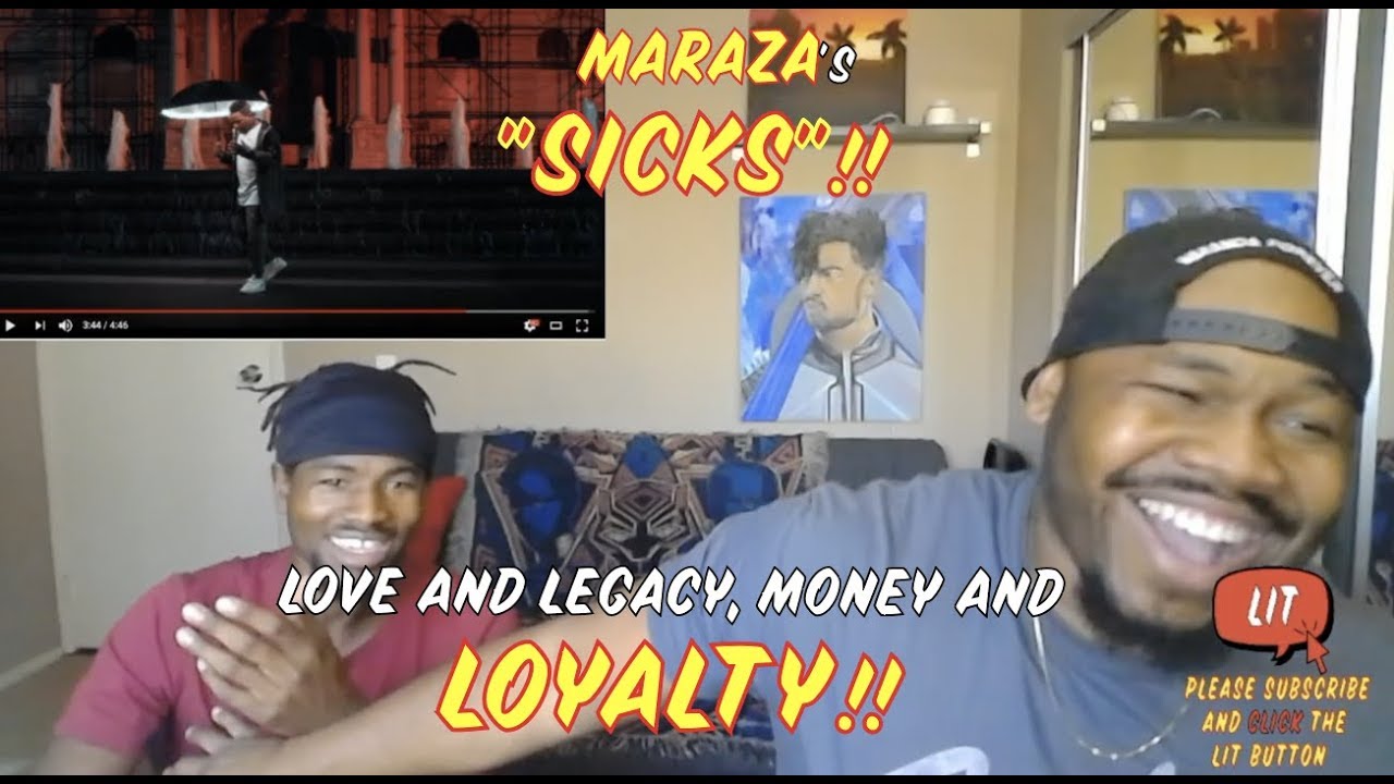 MarazA - SICKS ( Official Music Video ) ( Thatfire Reaction )