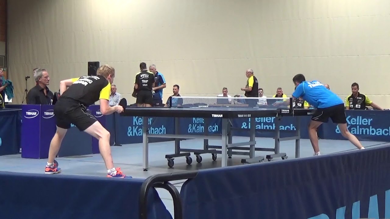 Dennis Klein Saarbruecken II vs Flemming TV HIP T 1 DTTB Pokal 20170827 Tischtennis  Zoom Vorrunde H