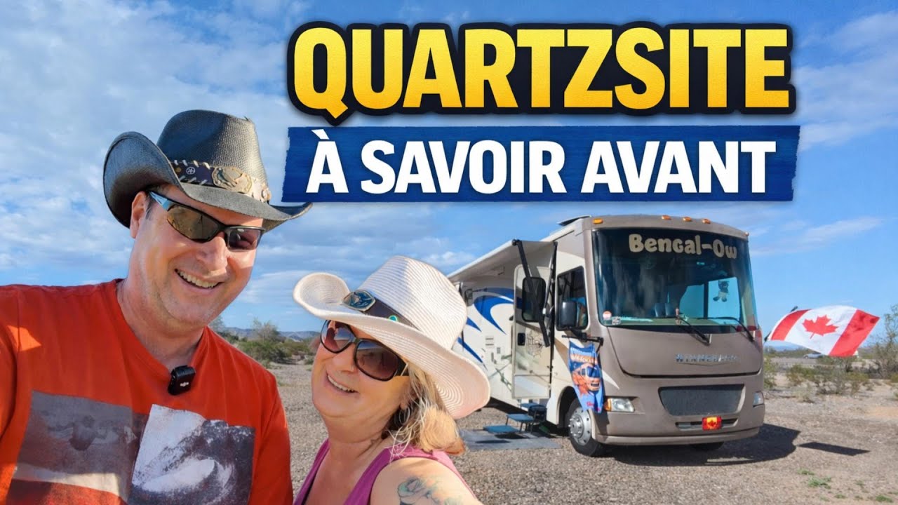 Quartzsite : notre expérience personnelle et tout ce qu’il faut savoir 🚐🏜️