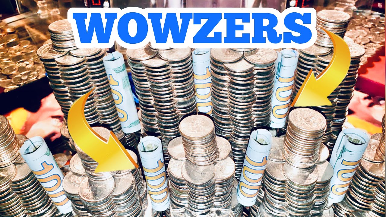 WOWZERS Inside The High Limit Coin Pusher Jackpot WON MONEY ASMR