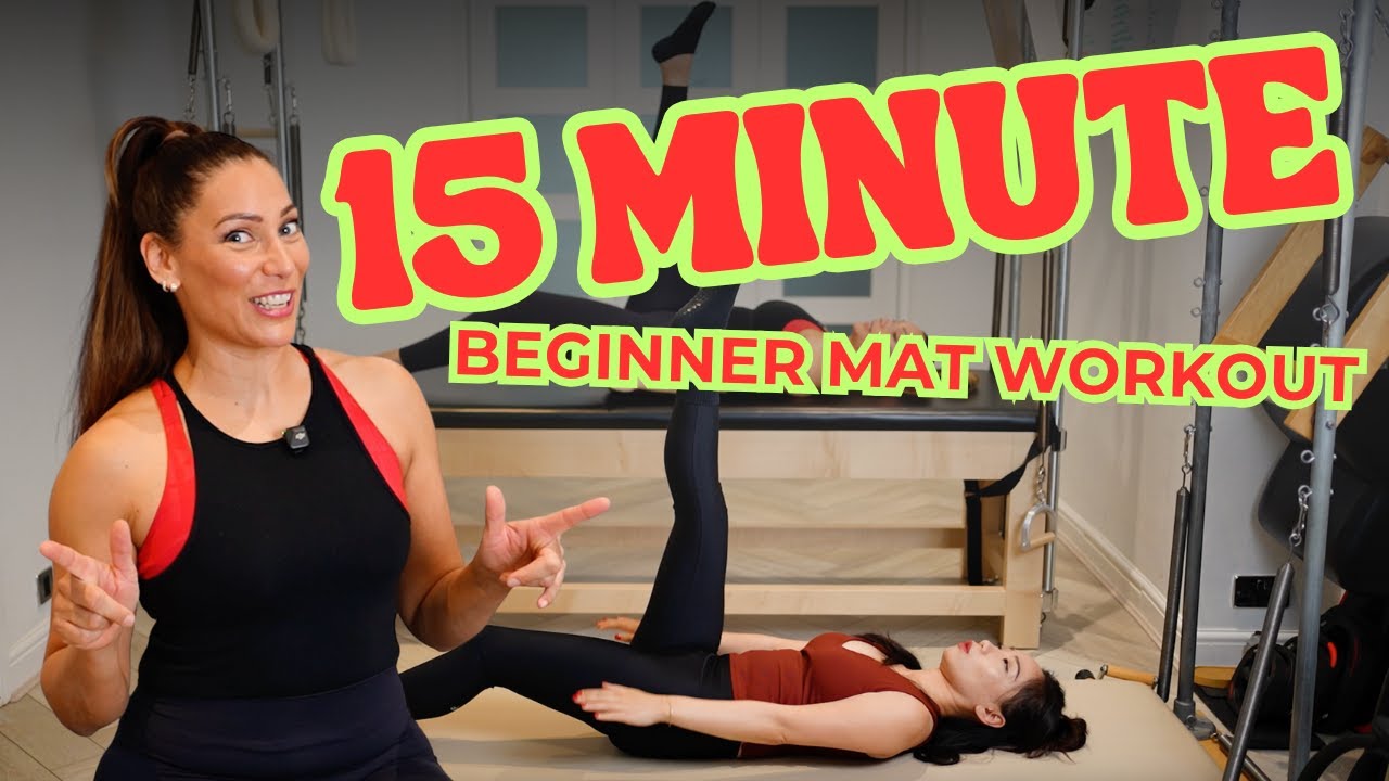 15 MIN BASIC PILATES WORKOUT  | Step-by-Step with Instructor Kate Bee (No equipment needed)