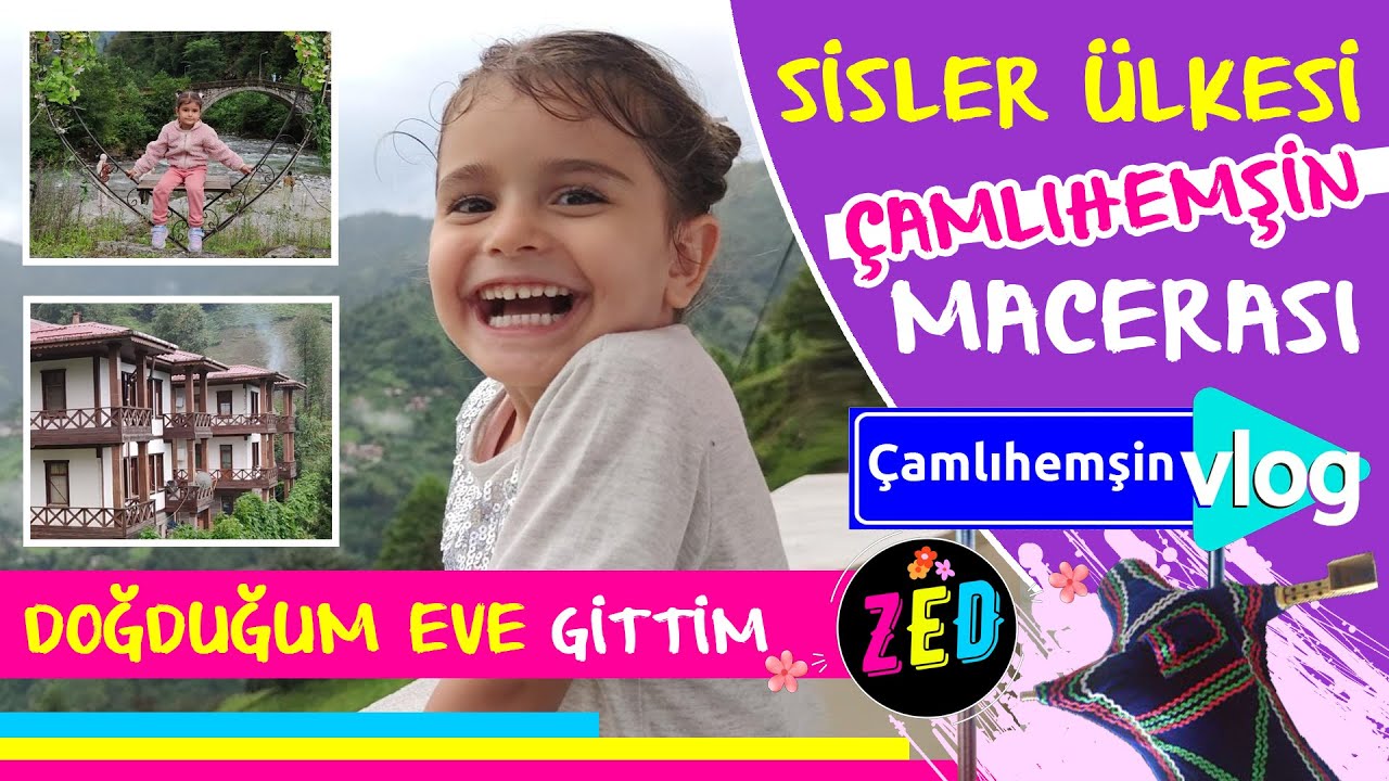 ÇAMLIHEMŞİN MACERASI! DOĞDUĞUM EVE GİTTİM #zeynepela #çamlıhemşin #ayderyaylası #zipline #karadeniz