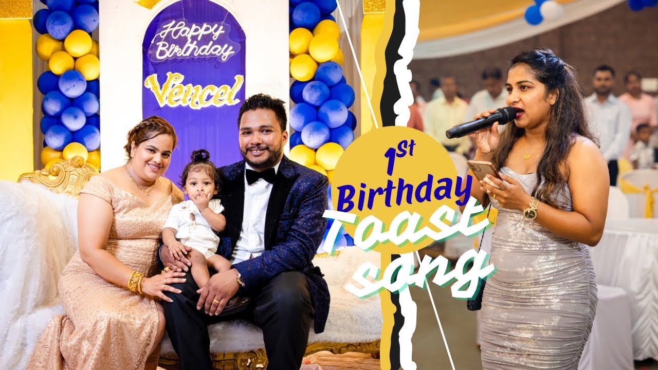 New Konkani Toast Song || Vencel’s First Birthday || By Saniella Vaz