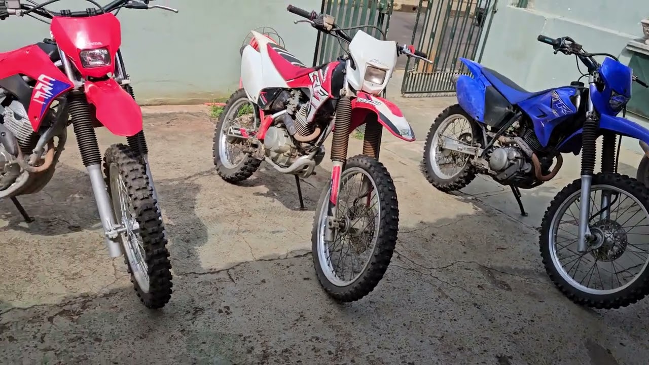 crf 250f X crf 230 ou ttr 230 qual comprar? Opinião de quem tem as 3 motos