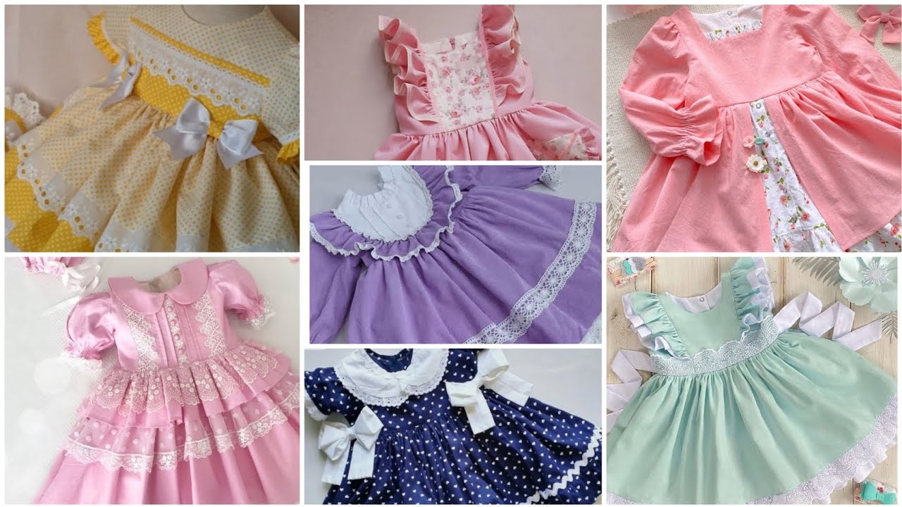 Baby Frock Dress Design | Kidswear Fashion Dress Design 