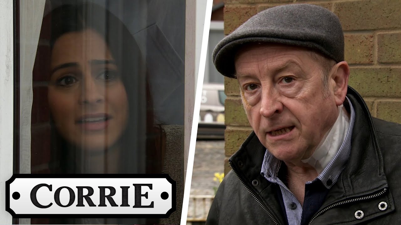 Alya and Ryan Lock Geoff Out Of Yasmeen's House | Coronation Street