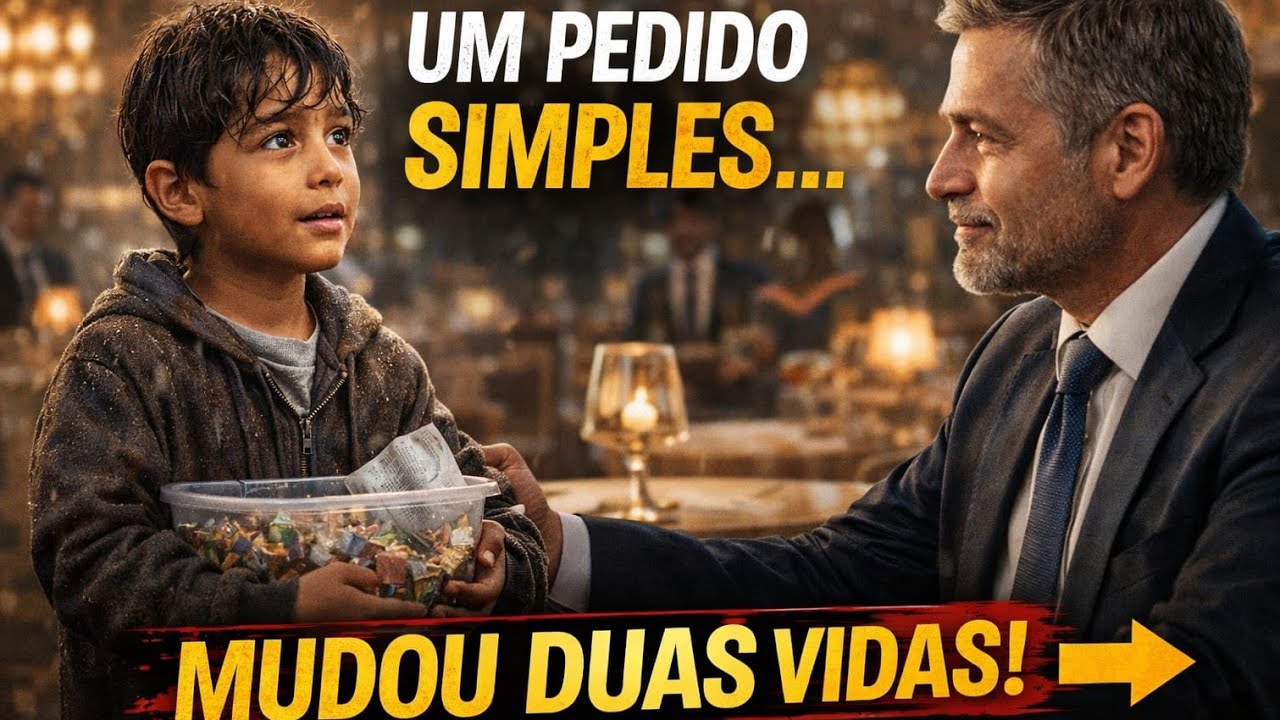 “Posso Fingir Ser Seu Filho por 5 Minutos?” — Uma História Que Vai Tocar Seu Coração