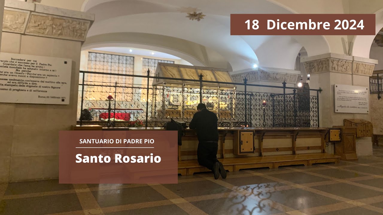 Santo Rosario - 18 dicembre 2024 (fr. Roman Rusek)