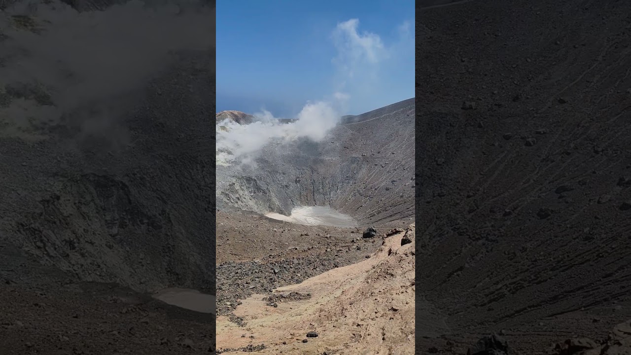 Vulcano Island ! A Sicilian Crater #nature #hiking #adventure #volcano #italy