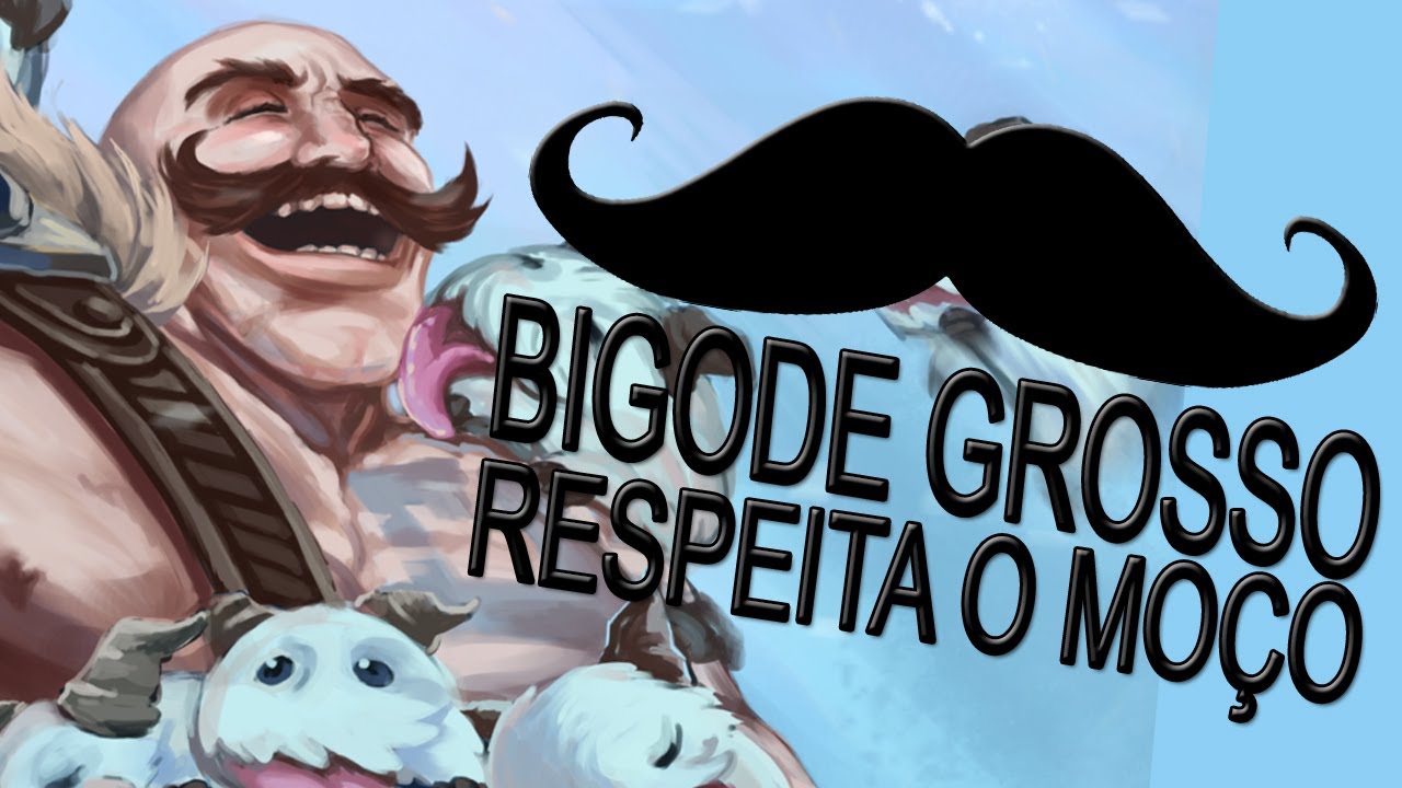 Zona Lag - Braum Bigode Grosso ♫ (MC Marcely - Bigode Grosso PARODY)