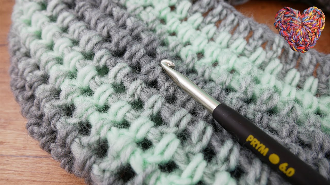 Kuschliger Winter Loop Schal | Super einfache Anleitung mit Stäbchen